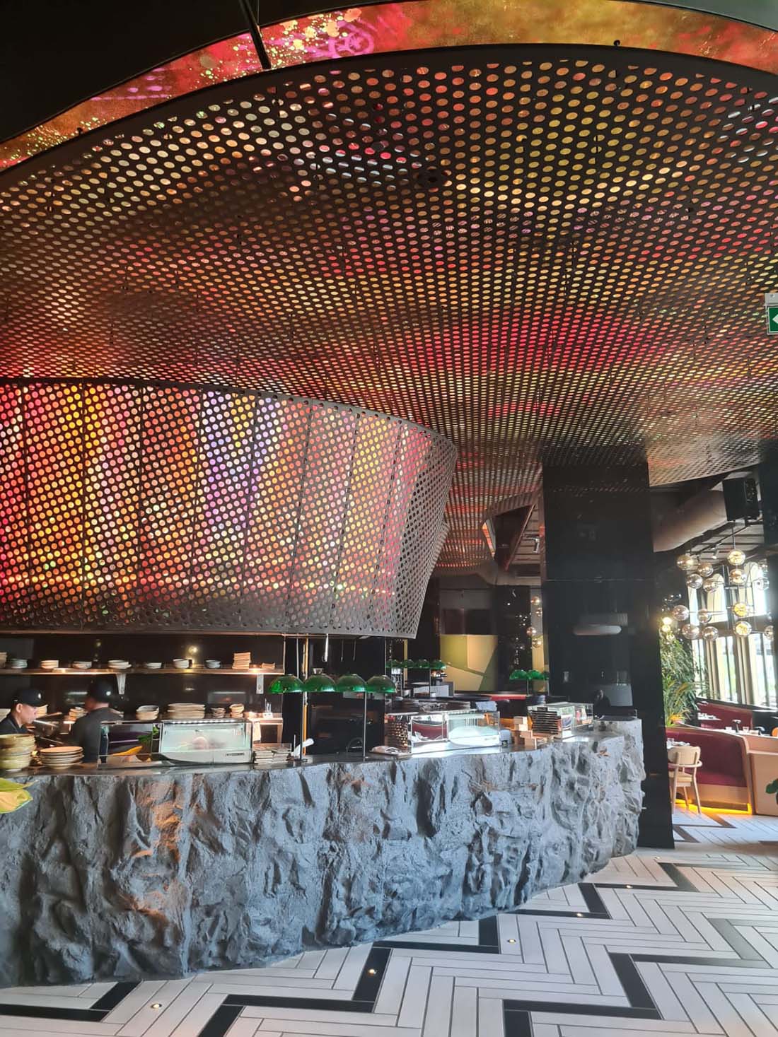 Modern ceiling design for kitchen